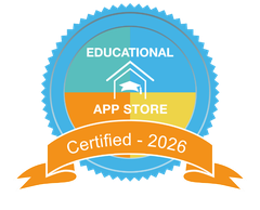 Certificata dall'Educational App Store, valutata 5 su 5