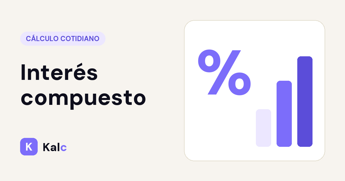 Interés compuesto