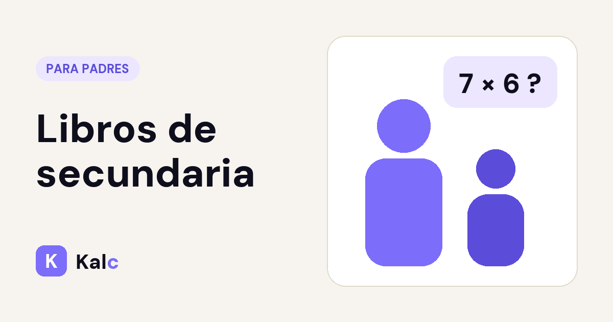 Libros de secundaria