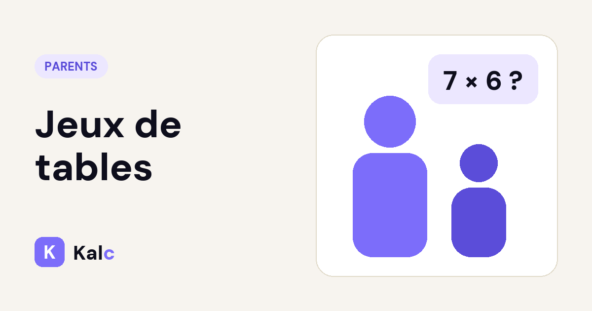 Jeux de tables